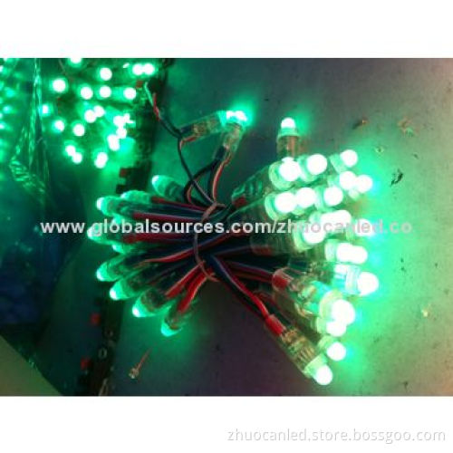 WS2801 RGB LED pixel, string lights 50pcs per strand DC5V 0.3WNew